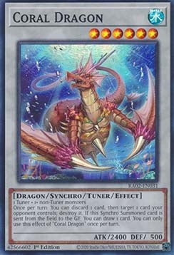 Coral Dragon (V.1 - Super Rare)⁣ - 25th Anniversary Rarity Collection II⁣ (Super Rare)⁣ [031] - El Duelista