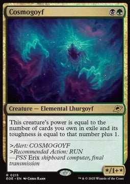 Cosmogoyf⁣ - Edge of Eternities⁣ (Rare)⁣ [215] - El Duelista
