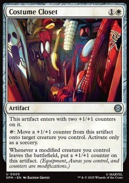 Costume Closet - Magic: The Gathering | Marvel's Spider - Man (Uncommon) [SPM - 5] - El Duelista