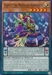 Couplet the Melodious Songstress⁣ - Legacy of Destruction⁣ (Common)⁣ [010] - El Duelista