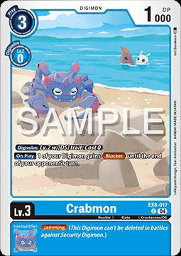 Crabmon (EX8 - 017) (V.1)⁣ - Chain of Liberation⁣ (Common)⁣ [017] - El Duelista