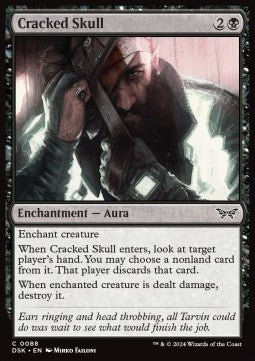 Cracked Skull⁣ - Duskmourn: House of Horror⁣ (Common)⁣ [88] - El Duelista