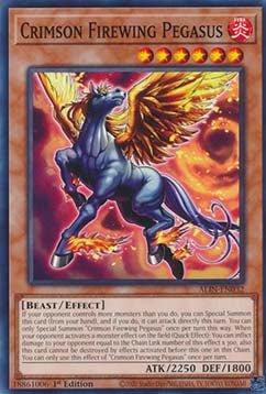 Crimson Firewing Pegasus⁣ - Alliance Insight⁣ (Common)⁣ [032] - El Duelista