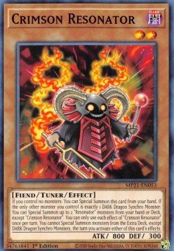 Crimson Resonator - 2021 Tin of Ancient Battles (Common) [MP21 - 053] - El Duelista