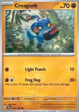 Croagunk⁣ - Shrouded Fable⁣ (Common)⁣ [023] - El Duelista