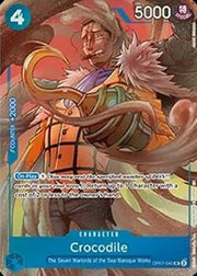 Crocodile (OP07 - 040) (V.3) - Unnumbered Promos (Uncommon) [UP - OP07 - 040] - El Duelista