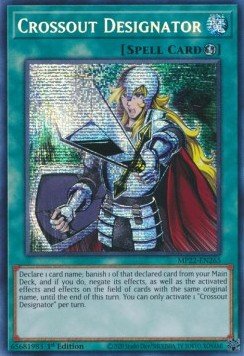 Crossout Designator - 2022 Tin of the Pharaoh's Gods (Secret Rare) [MP22 - 265] - El Duelista