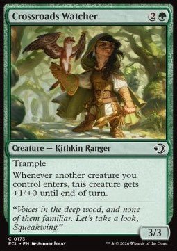 Crossroads Watcher - Lorwyn Eclipsed (Common) [ECL - 173] - El Duelista