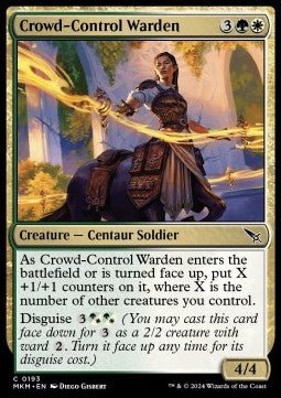 Crowd - Control Warden⁣ - Murders at Karlov Manor⁣ (Common)⁣ [193] - El Duelista