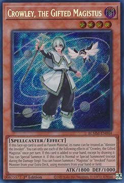 Crowley, the Gifted Magistus⁣ - Battles of Legend: Monster Mayhem⁣ (Secret Rare)⁣ [044] - El Duelista