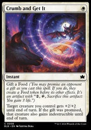 Crumb and Get It⁣ - Bloomburrow⁣ (Common)⁣ [8] - El Duelista