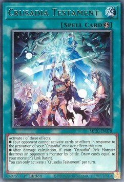 Crusadia Testament - 2020 Tin of Lost Memories Mega Pack (Rare) [MP20 - 078] - El Duelista