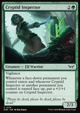 Cryptid Inspector⁣ - Duskmourn: House of Horror⁣ (Common)⁣ [174] - El Duelista