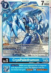 CrysPaledramon (EX7 - 021)⁣ - Digimon Liberator⁣ (Rare)⁣ [021] - El Duelista