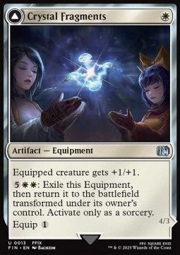 Crystal Fragments // Summon: Alexander⁣ - Magic: The Gathering - FINAL FANTASY⁣ (Uncommon)⁣ [13] - El Duelista