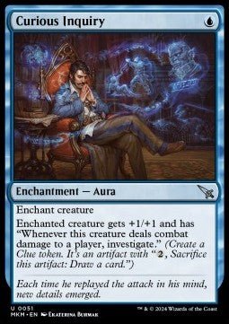 Curious Inquiry⁣ - Murders at Karlov Manor⁣ (Uncommon)⁣ [51] - El Duelista