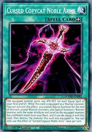 Cursed Copycat Noble Arms - Doom of Dimensions (Common) [DOOD - 082] - El Duelista
