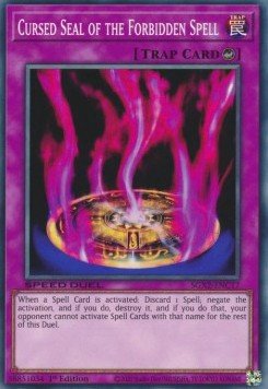 Cursed Seal of the Forbidden Spell⁣ - Speed Duel GX: Midterm Paradox⁣ (Common)⁣ [C17] - El Duelista