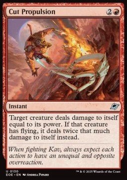 Cut Propulsion⁣ - Edge of Eternities⁣ (Uncommon)⁣ [130] - El Duelista