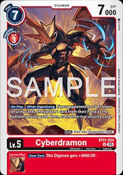 Cyberdramon (BT21 - 024)⁣ - World Convergence⁣ (Uncommon)⁣ [024] - El Duelista