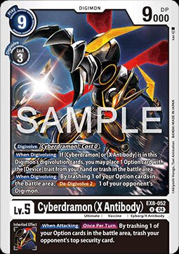 Cyberdramon (X Antibody) (EX8 - 052) (V.1)⁣ - Chain of Liberation⁣ (Uncommon)⁣ [052] - El Duelista