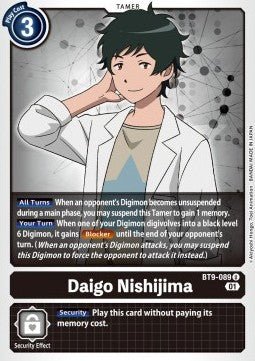 Daigo Nishijima (BT9 - 089)⁣ - X Record⁣ (Uncommon)⁣ [089] - El Duelista