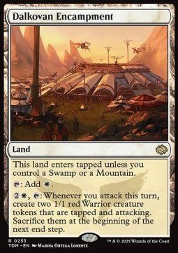 Dalkovan Encampment⁣ - Tarkir: Dragonstorm⁣ (Rare)⁣ [253] - El Duelista