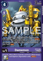 Damemon (EX10 - 044) (V.2) - Sinister Order (Alternative Art) [044] - El Duelista