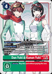 Dan Yuki & Kanan Yuki (BT24 - 085) (V.1) - Time Stranger (Super Rare) [BT - 24 - 085] - El Duelista
