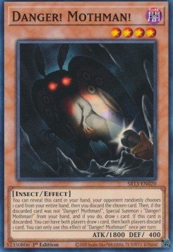 Danger! Mothman! - Structure Deck: Dark World (Common) [SR13 - 020] - El Duelista