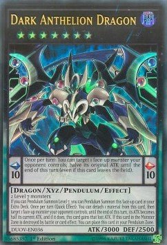 Dark Anthelion Dragon - Duel Overload (Ultra Rare) [DUOV - 036] - El Duelista