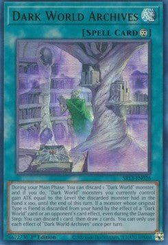Dark World Archives - Structure Deck: Dark World (Ultra Rare) [SR13 - 026] - El Duelista