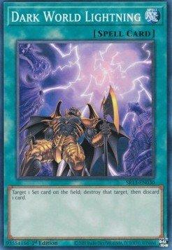 Dark World Lightning - Structure Deck: Dark World (Common) [SR13 - 030] - El Duelista