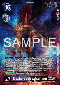DarknessBagramon (EX10 - 059) (V.3) - Sinister Order (Special) [059] - El Duelista