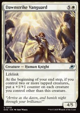 Dawnstrike Vanguard⁣ - Edge of Eternities⁣ (Uncommon)⁣ [10] - El Duelista