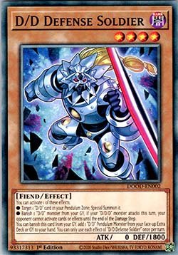 D/D Defense Soldier - Doom of Dimensions (Common) [DOOD - 002] - El Duelista