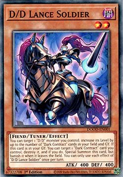 D/D Lance Soldier - Doom of Dimensions (Common) [DOOD - 001] - El Duelista
