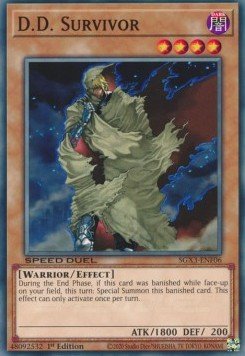 D.D. Survivor⁣ - Speed Duel GX: Duelists of Shadows⁣ (Common)⁣ [F06] - El Duelista