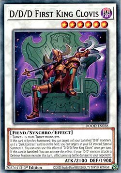 D/D/D First King Clovis - Doom of Dimensions (Common) [DOOD - 038] - El Duelista