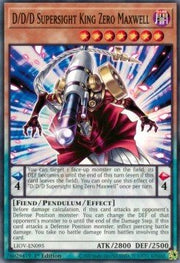 D/D/D Supersight King Zero Maxwell - Lightning Overdrive (Common) [LIOV - 095] - El Duelista