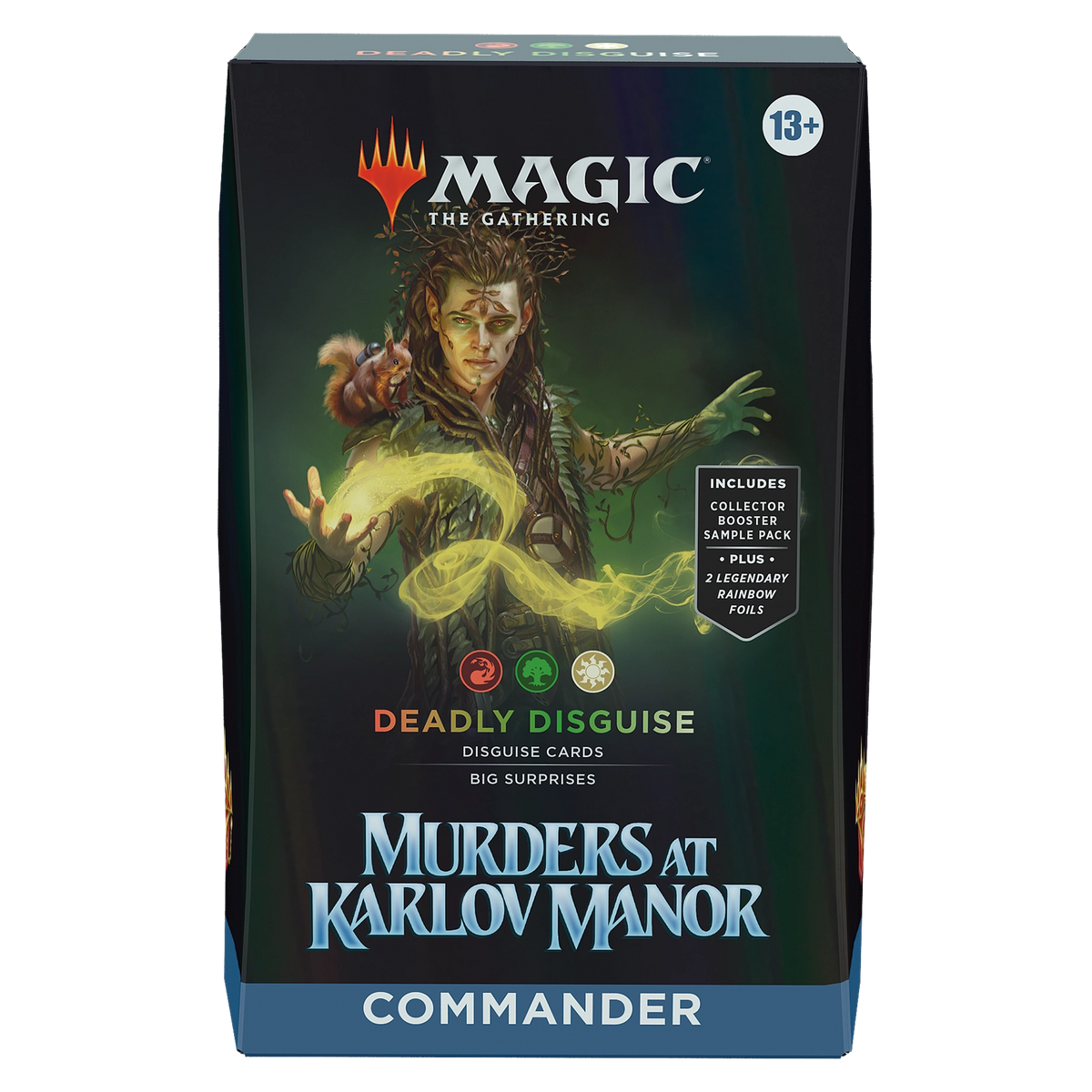 Magic: The Gathering—Murders at Karlov Manor: Deadly Disguise Commander Deck, caja sellada