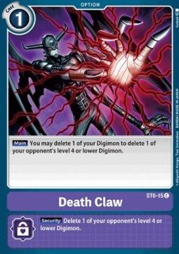 Death Claw (ST6 - 15) - Starter Deck: Venomous Violet (Common) [ST - 6 - ST6 - 15] - El Duelista