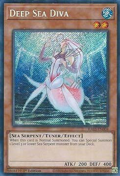 Deep Sea Diva (V.3 - Secret Rare)⁣ - Quarter Century Bonanza⁣ (Secret Rare)⁣ [004] - El Duelista