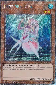 Deep Sea Diva (V.4 - Platinum Secret Rare)⁣ - Quarter Century Bonanza⁣ (Platinum Secret Rare)⁣ [004] - El Duelista