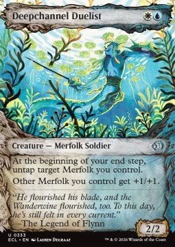 Deepchannel Duelist - Lorwyn Eclipsed: Extras (Uncommon) [XECL - 333] - El Duelista