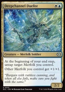 Deepchannel Duelist - Lorwyn Eclipsed (Uncommon) [ECL - 213] - El Duelista