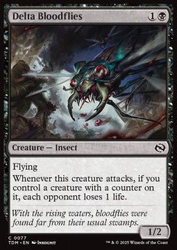 Delta Bloodflies⁣ - Tarkir: Dragonstorm⁣ (Common)⁣ [77] - El Duelista