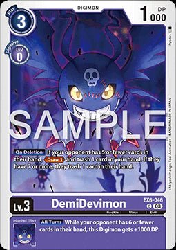 DemiDevimon (EX6 - 046)⁣ - Infernal Ascension⁣ (Common)⁣ [046] - El Duelista