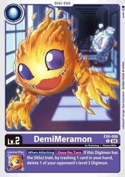 DemiMeramon (EX8 - 006) (V.1)⁣ - Chain of Liberation⁣ (Uncommon)⁣ [006] - El Duelista