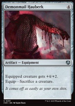 Demonmail Hauberk⁣ - Innistrad Remastered⁣ (Uncommon)⁣ [261] - El Duelista